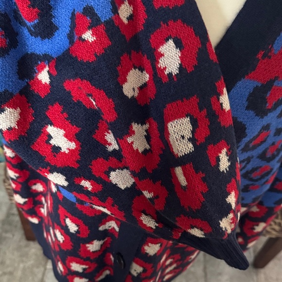 FARM Rio Leopard Cardigan - Picture 4 of 11